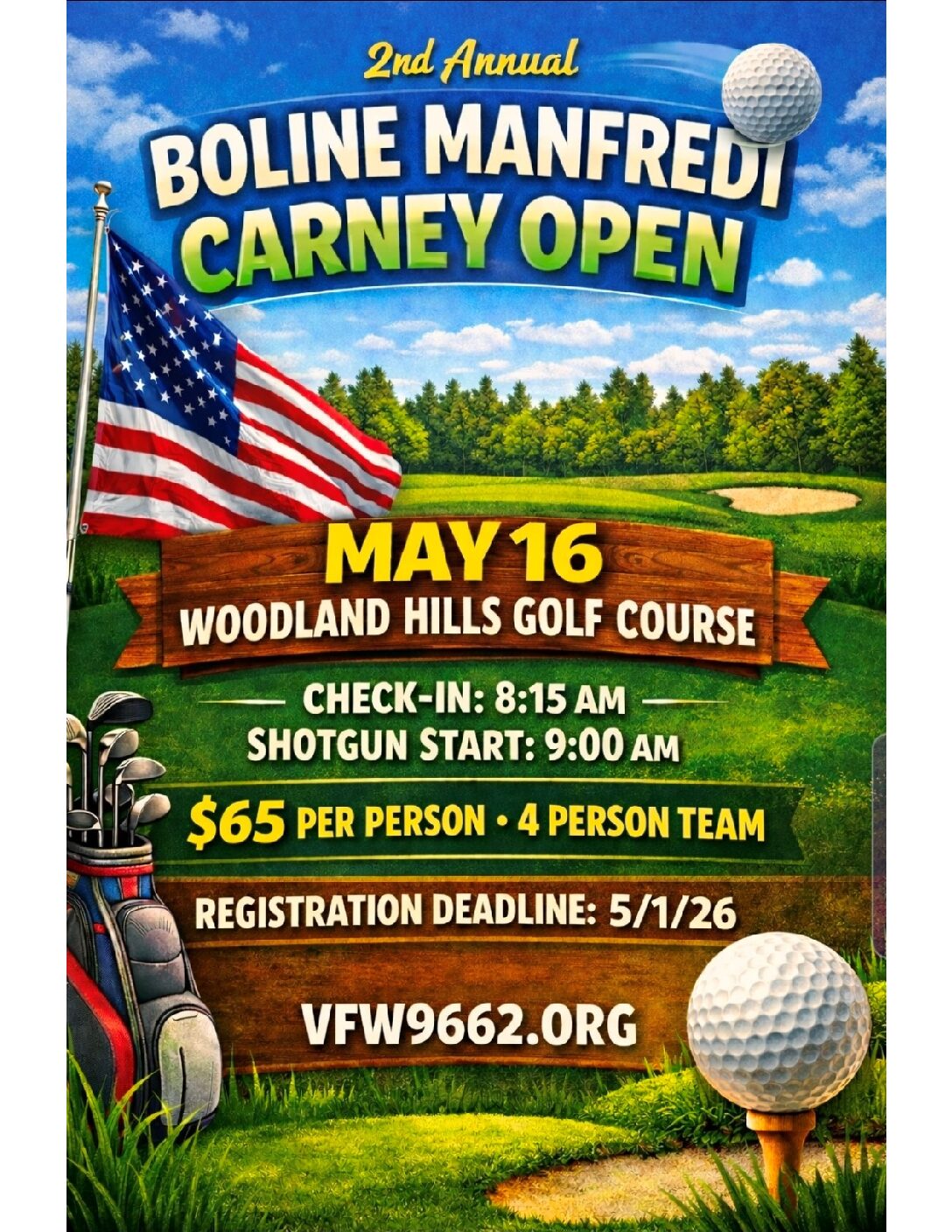 2nd Annual Boline Manfredi Carney Open