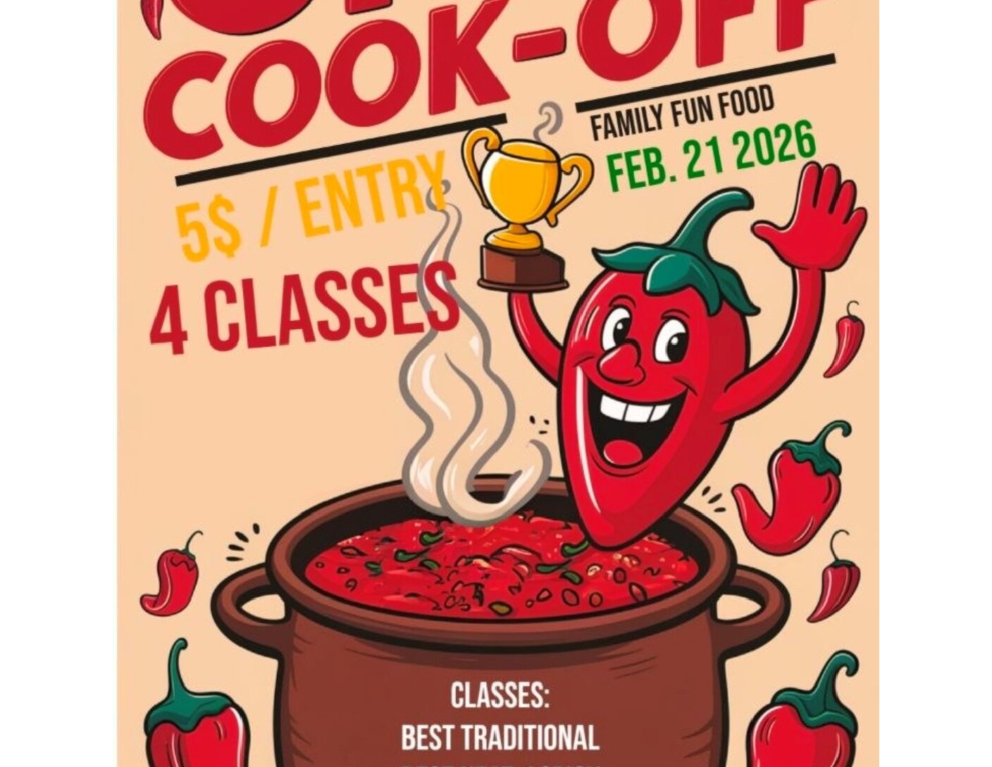 Gator's 3rd Annual Chili Cookoff
