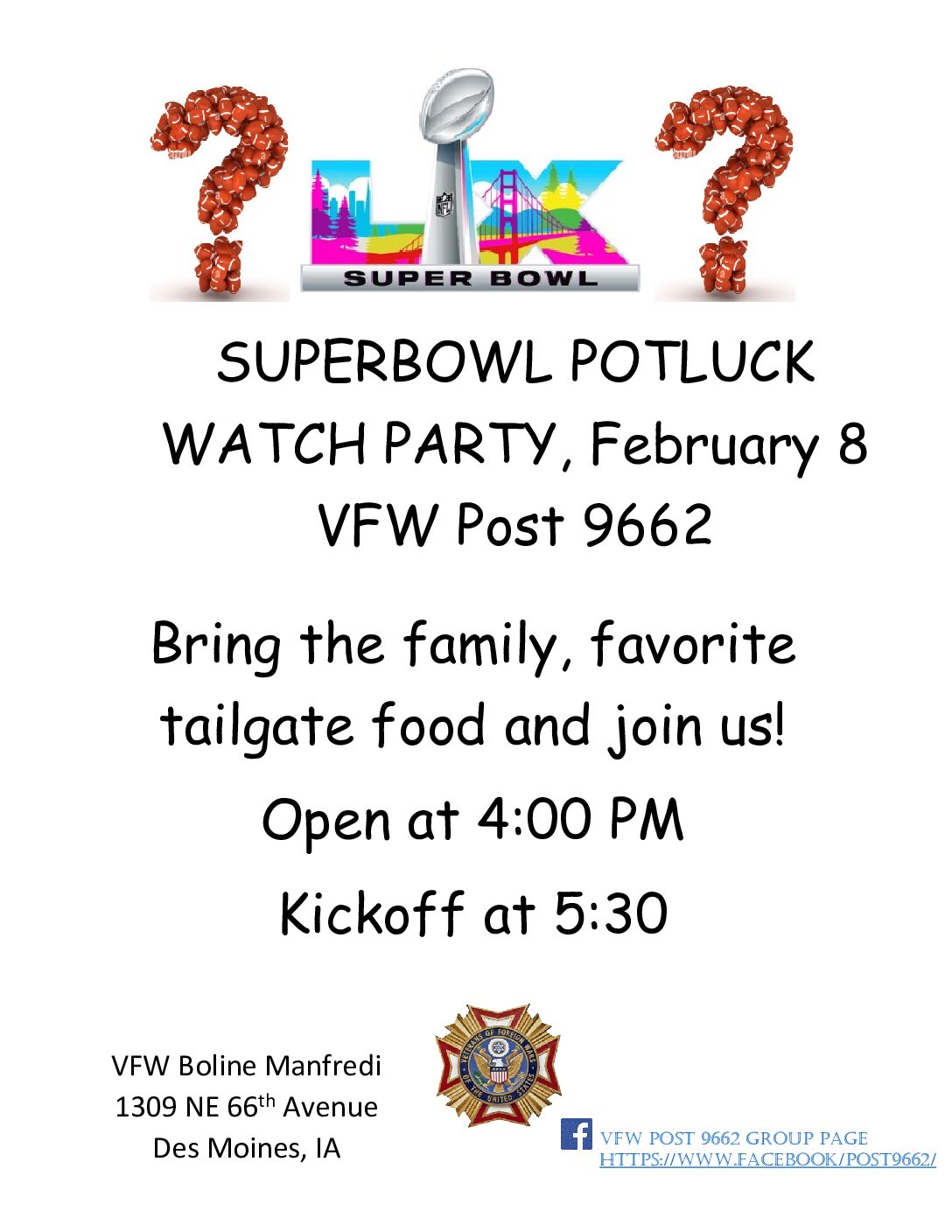 Super Bowl Watch Party