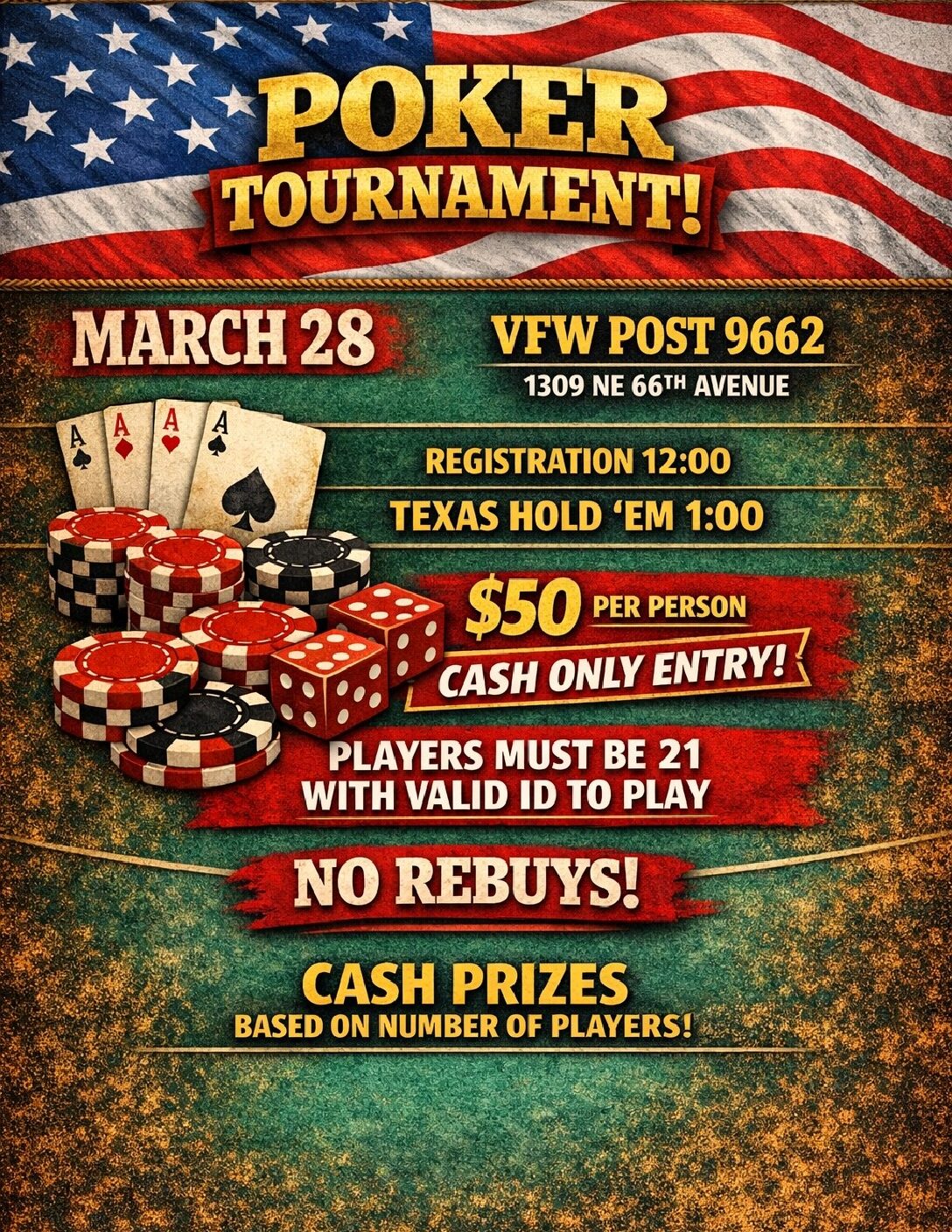 Texas Hold 'Em Tournament