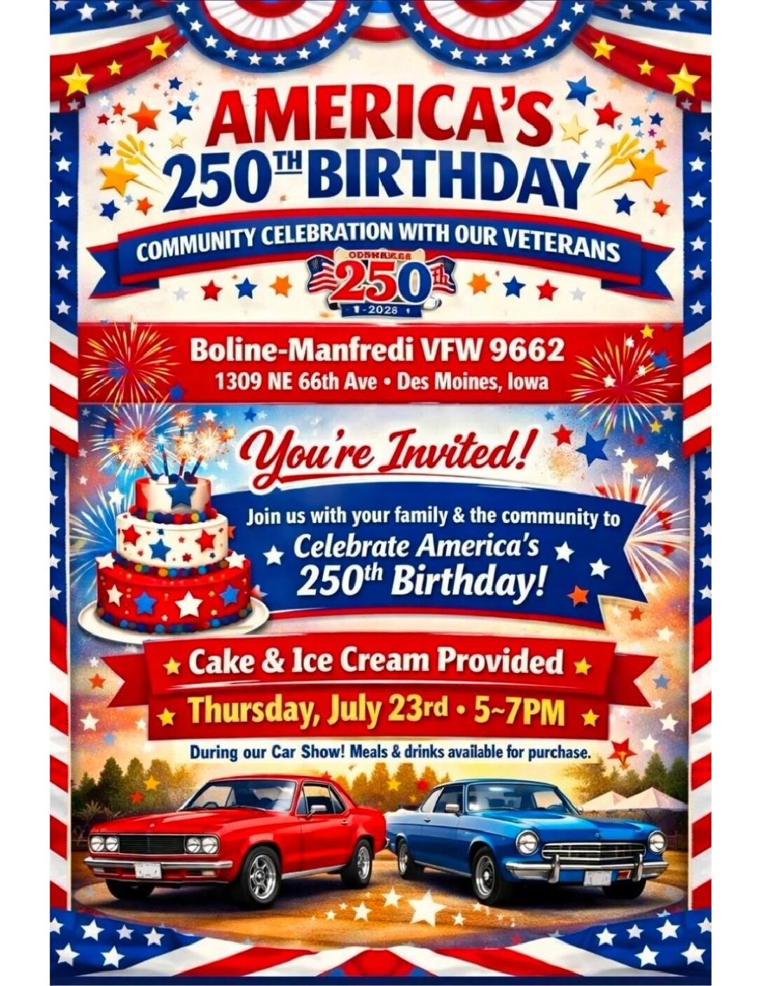 AMERICA'S 250th CELEBRATION